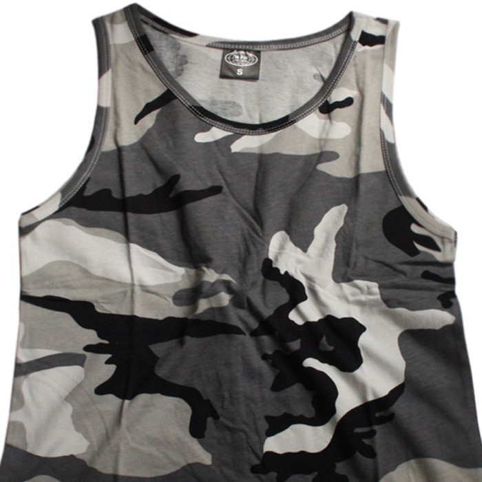 US tank top with round neckline